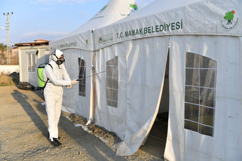 Deprem Bölgesinde İlaçlama ve Dezenfekte Çalışmaları