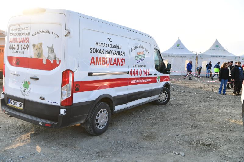 Veteriner İşleri Müdürlüğü Ekiplerimiz Deprem Bölgesinde