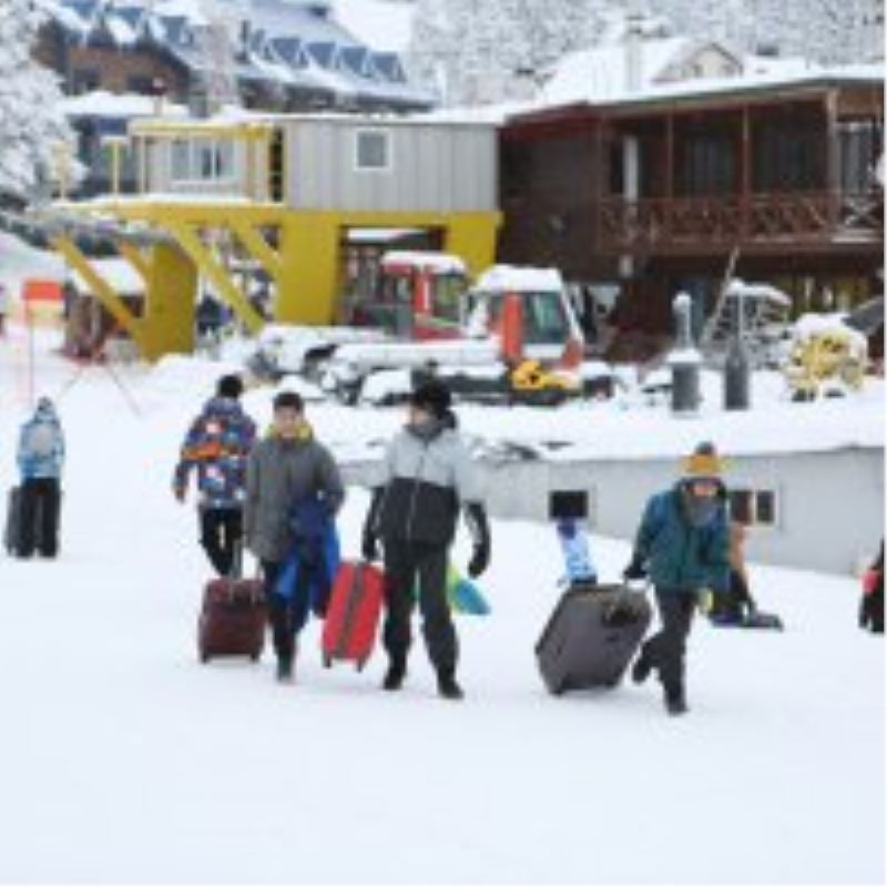 Zirvede kayak heyecanı başladı