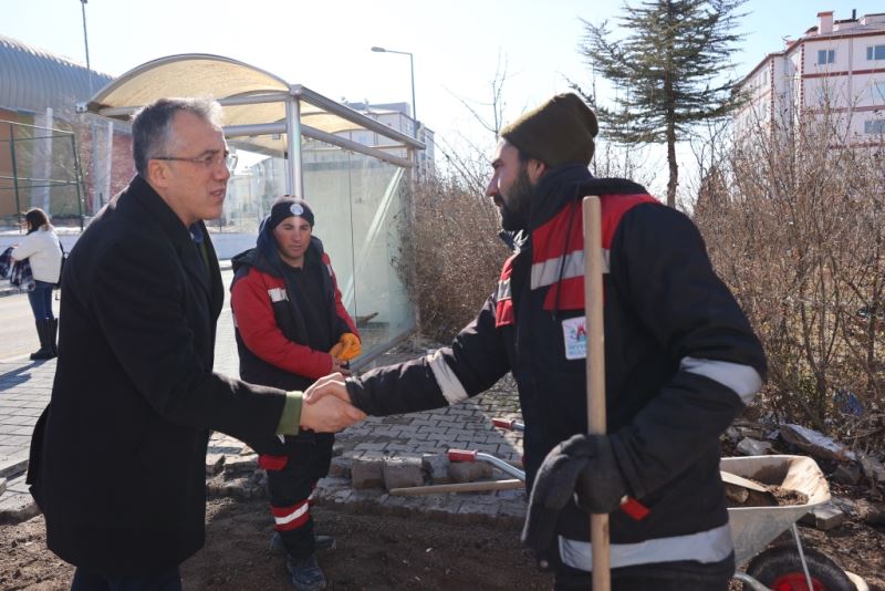 “Kar, Kış, Soğuk, Sıcak Demeden Nevşehir’imize Hizmet Etmeye Devam Ediyoruz”