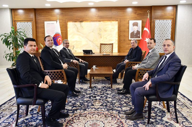 Şahin’den Başkan Vergili’ye Ziyaret