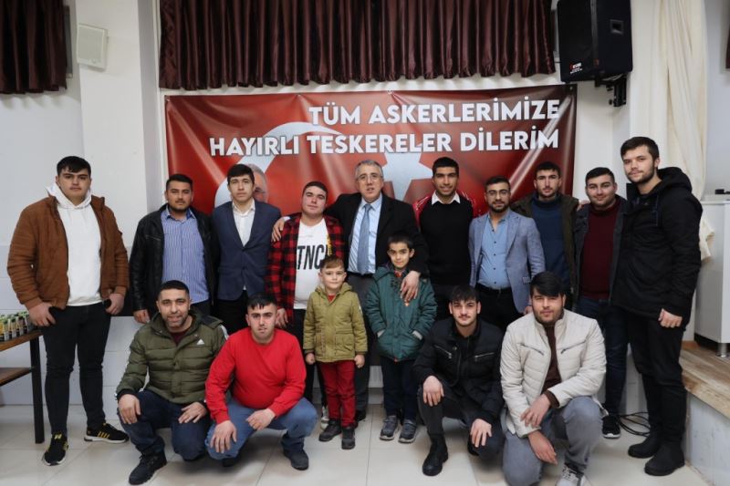 Başkan Savran, Asker Uğurlama Törenine Katıldı