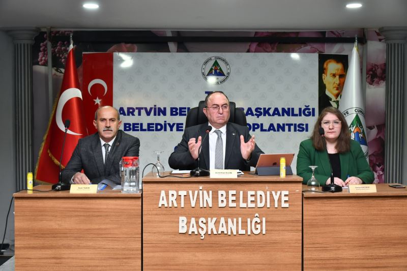 ŞUBAT AYI BELEDİYE MECLİS TOPLANTISI GERÇEKLEŞTİRİLDİ