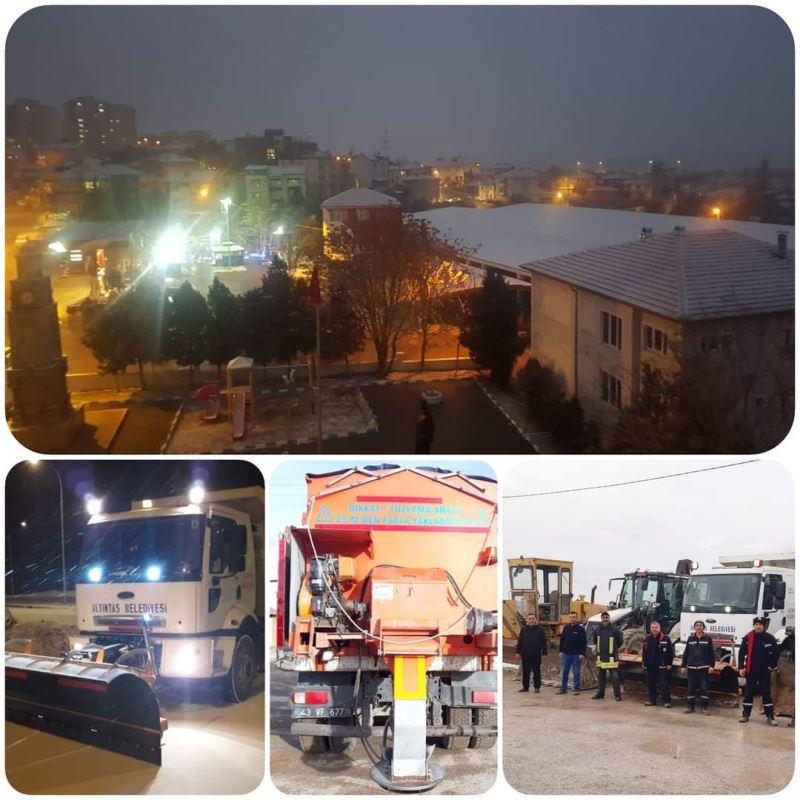 Belediye Olarak Karla Mücadeleye Hazırız...