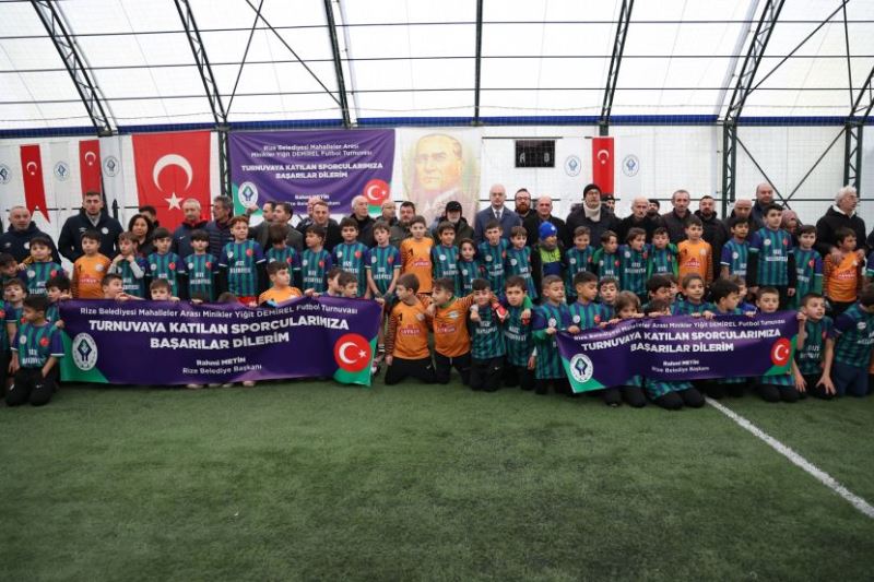 “MAHALLELER ARASI YİĞİT DEMİREL ÇOCUK FUTBOL TURNUVASI” BAŞLADI