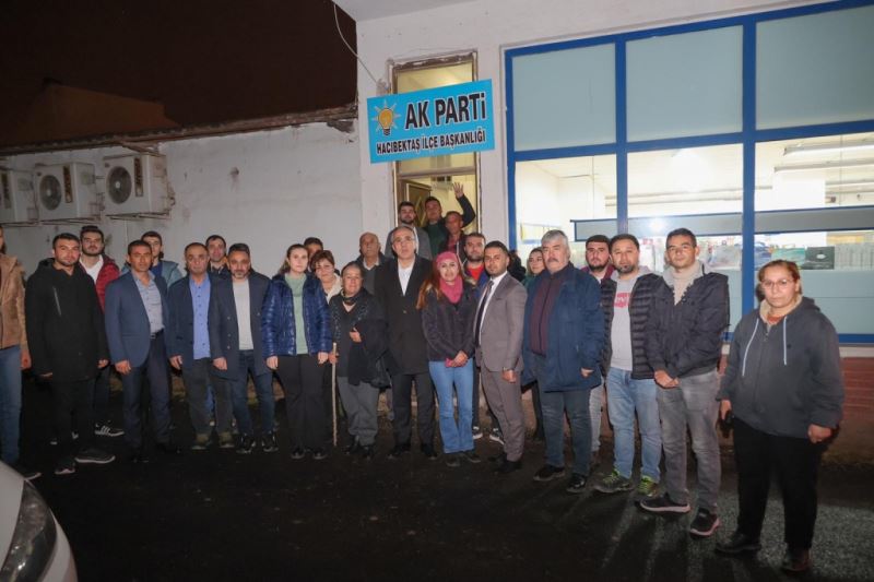 Başkan Savran, Ak Parti Hacıbektaş İlçe Başkanlığı Yönetim Kurulu Toplantısına Katıldı