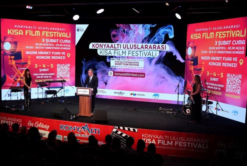 Konyaaltı Uluslararası Kısa Film Festivali’ne yoğun ilgi