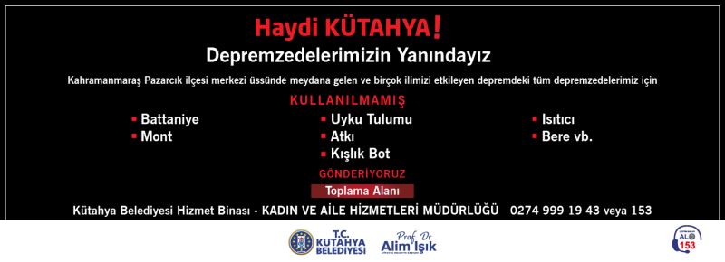 HAYDİ KÜTAHYA!