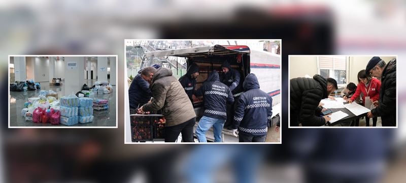 DEPREM BÖLGESİ İÇİN YARDIM KAMPANYASI BAŞLATTIK