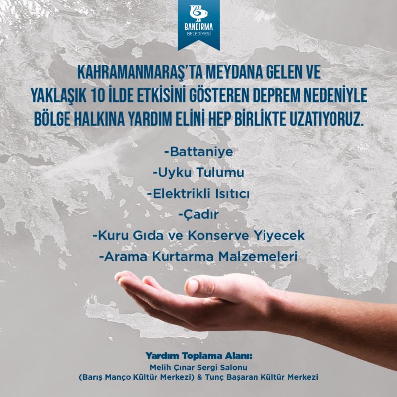 HAYDİ BANDIRMA!  GÜN BİRLİK VE DAYANIŞMA GÜNÜDÜR