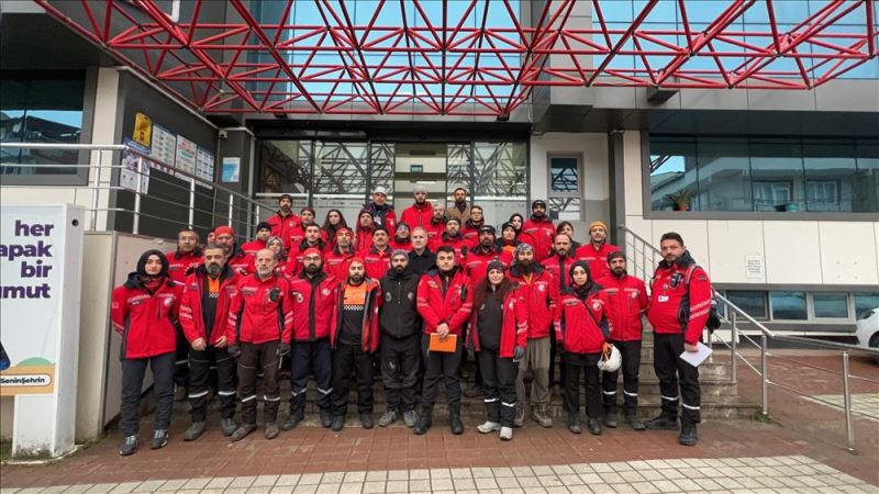 İndak Ekibi Deprem Bölgesine Hareket Etti