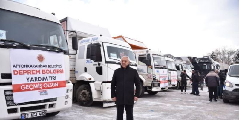 YARDIM TIRLARIMIZ YOLA ÇIKTI