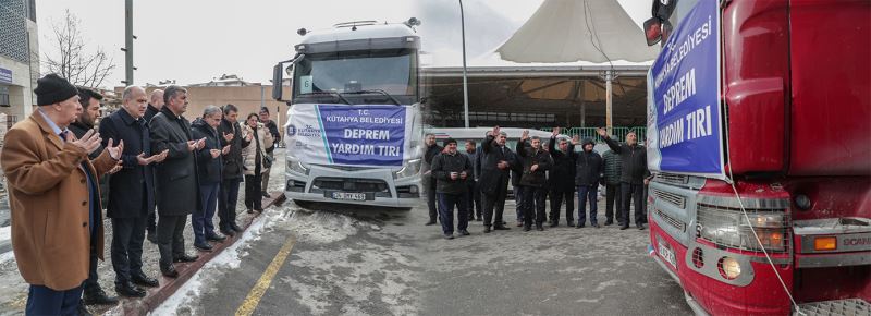 7’İNCİ YARDIM TIRIMIZI AFET BÖLGESİNE UĞURLADIK