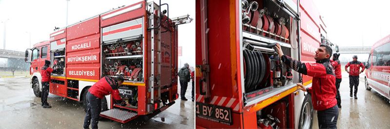 Büyükşehir’den deprem bölgesine ekipler gitmeye devam ediyor