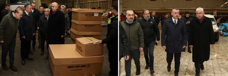 Kocaeli deprem bölgesi için tek yürek oldu