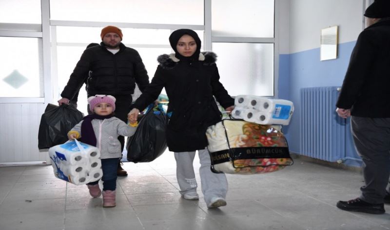 Keşan Deprem Bölgesi için tek yürek oldu!