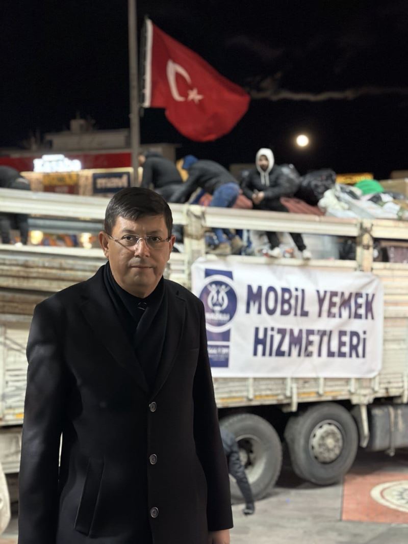 Nazilli; ‘geldik işte dostum, yüzün gülsün’ dedi
