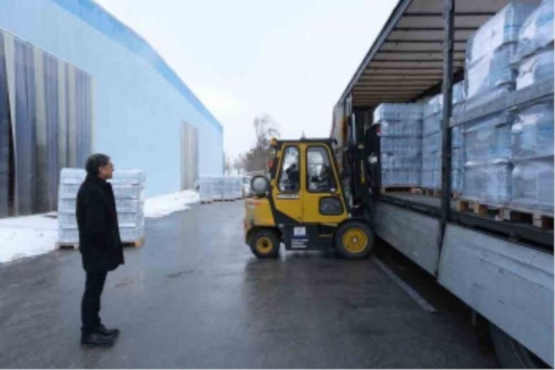 AFET BÖLGESİNE HALK EKMEK VE KALABAK SEVKİYATI SÜRÜYOR