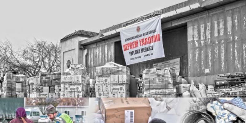 AFYONKARAHİSAR´DA YARDIM SEFERBERLİĞİ