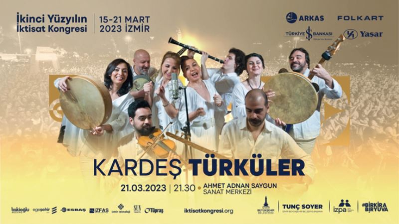İkinci Yüzyılın İktisat Kongresi, dayanışma konserleri ile depremzedelere destek olacak