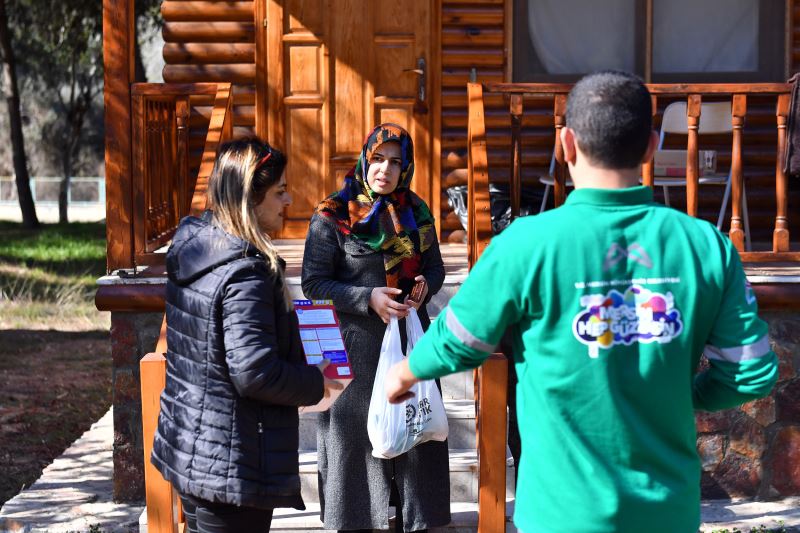 Mersin Büyükşehir, 7 Bin 500 Depremzedeye Barınma Alanı Sağladı
