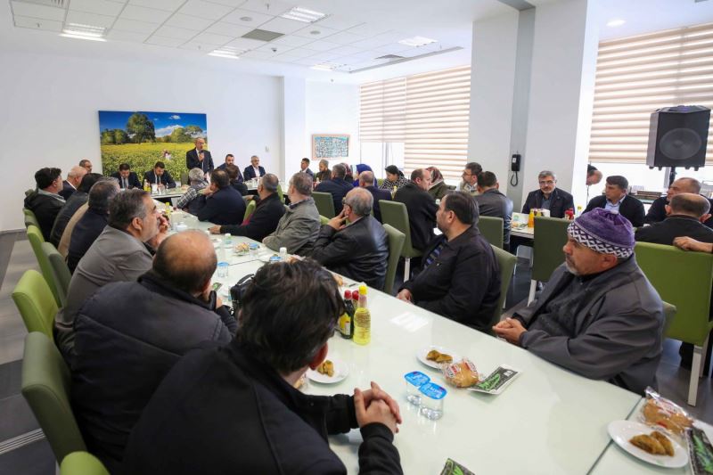 BAŞKAN KAVUŞ EYT İLE EMEKLİ OLAN PERSONELLE VEDALAŞTI