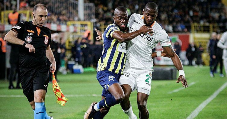 İLK YARI ALANYASPOR GALİP.. AMA MAÇI FENERBAHÇE KAZANDI: 3-1