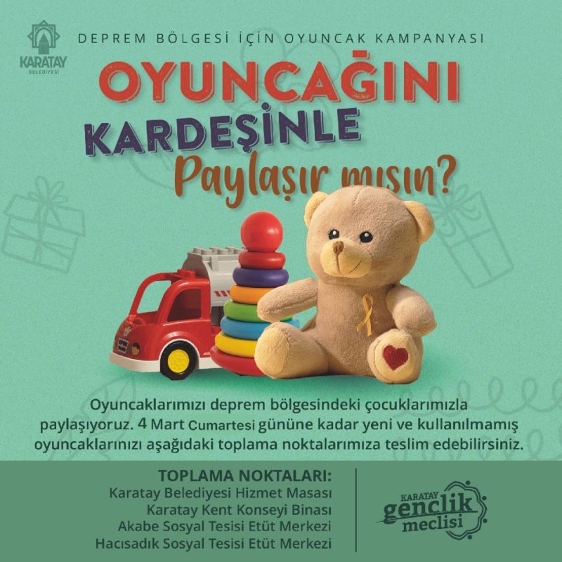 KENT KONSEYİ GENÇLİK MECLİSİ’NDEN ANLAMLI KAMPANYA