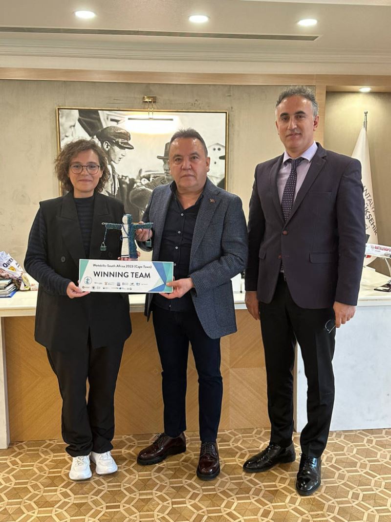 Antalya Büyükşehir Belediyesi’nin  16. Çevre Ödülü Güney Afrika’dan