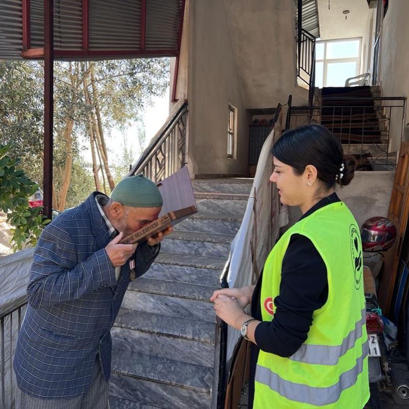 şehit ailelerimize ve gazilerimize şehittleri anma günü ziyareti.