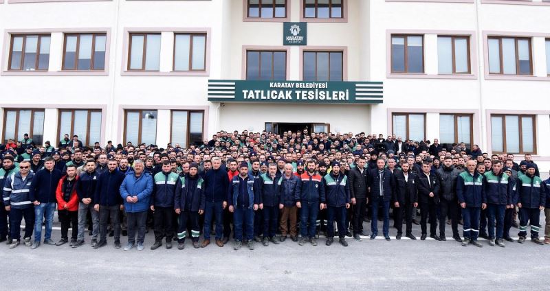 HATAY’DA GÖREV YAPAN PERSONELE TEŞEKKÜR