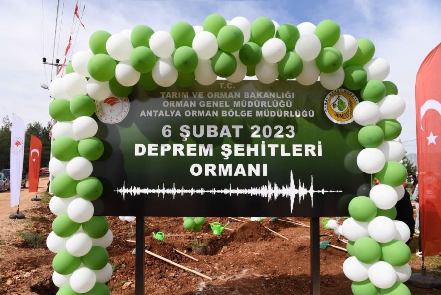 VALİ YAZICI.. ‘ANTALYA’NIN YEŞİLİNE YEŞİL KATMAYA DEVAM EDECEĞİZ’