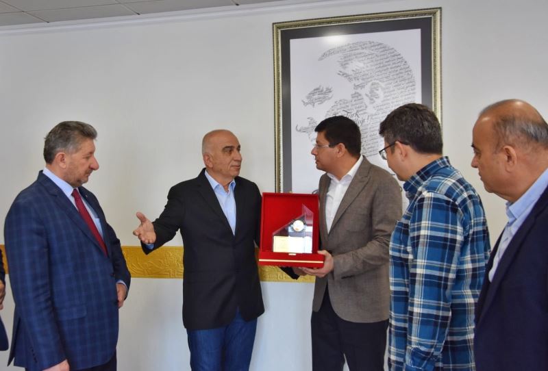 Nazilli OSB yönetiminden Başkan Özcan’ı ziyaret