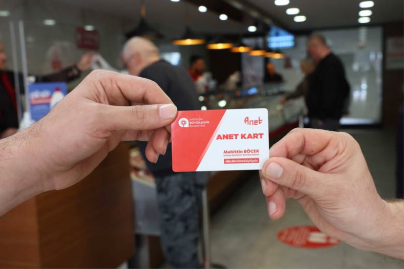 Büyükşehir, ANET Kart’la  İyilik Hareketi Başlattı