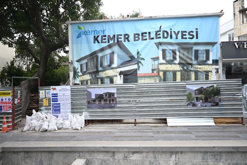 Kemer Belediyesi bir projeye daha imza atıyor