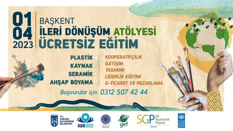 ANKARA BÜYÜKŞEHİRDEN YENİ BİR SIFIR ATIK PROJESİ: İLERİ DÖNÜŞÜM ATÖLYESİ BAŞLIYOR