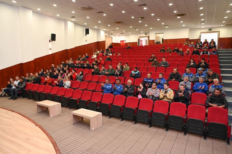 Sevgili mesai arkadaşlarımla bir araya geldik.