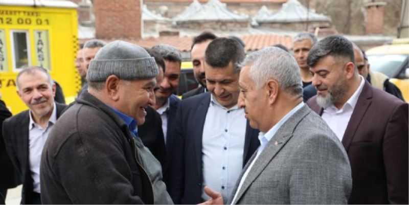 ZEYBEK BAŞKAN FAKIPAŞA MAHALLESİ´Nİ ZİYARET ETTİ