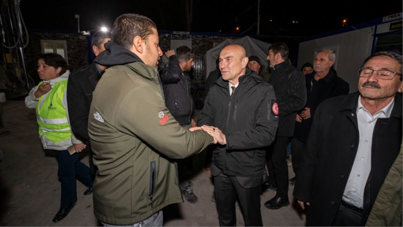 Başkan Soyer, Harmanlı ve Gölbaşı belediyelerini ziyaret etti