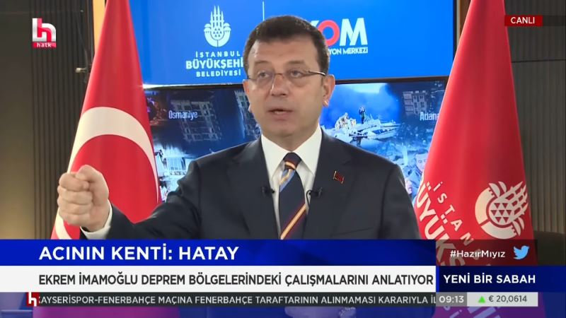 CANLI YAYINDA DEPREM GÜNDEMİNİ YORUMLADI