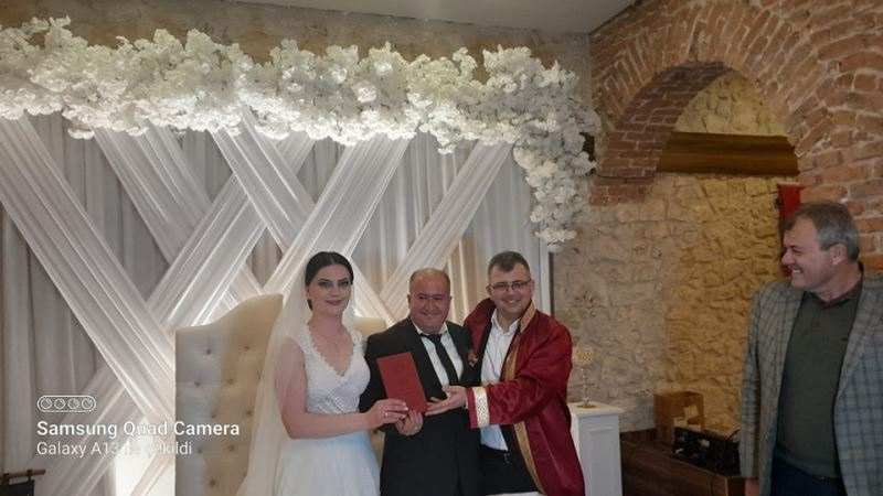 Belediye Başkanımız Serkan Koyuncu Mali İşler Müdürümüz Ramazan Dişli’nin Nikah Akdini Gerçekleştirdi