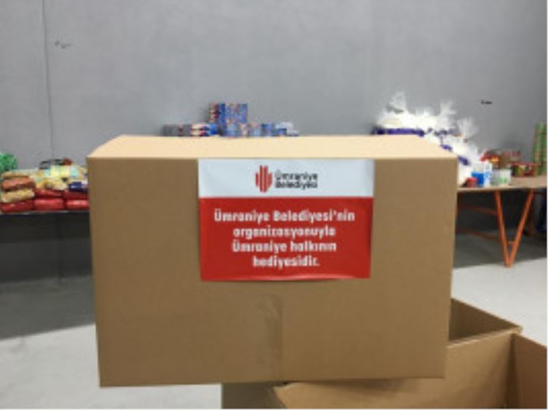 ÜMRANİYE BELEDİYESİ’NDEN KONTEYNER KENT İÇİN “BİR KOLİ DE SİZDEN OLSUN” KAMPANYASI