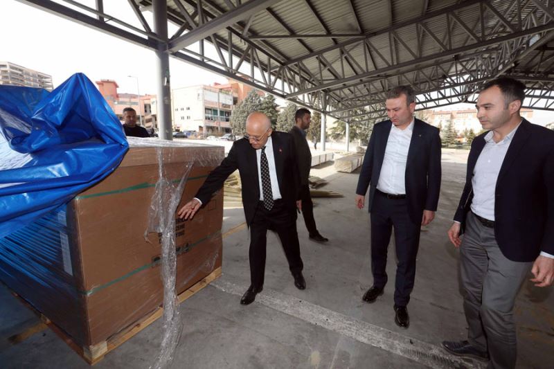 Başkan Yaşar Yapımı Süren İnşaatları İnceledi