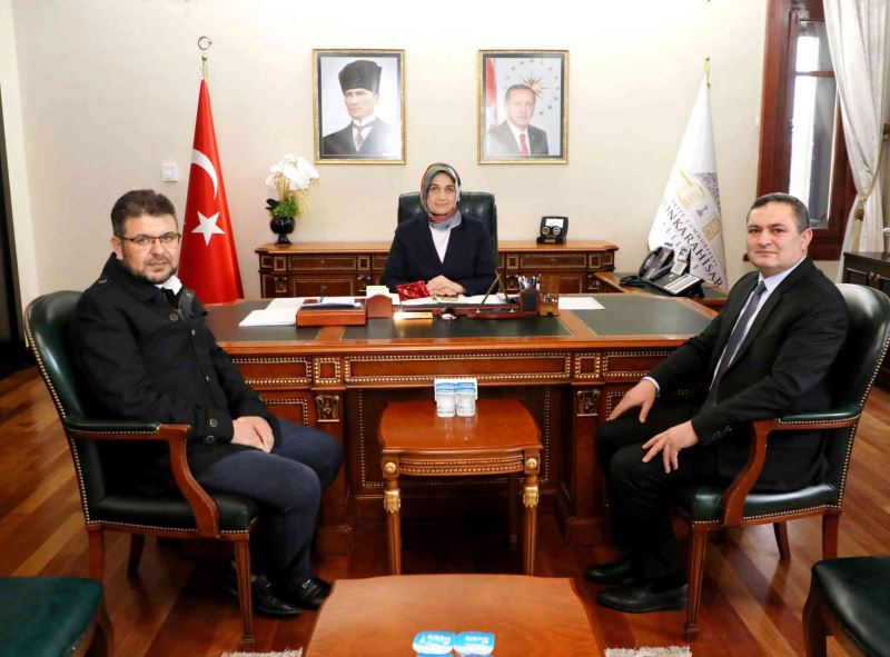 Valimiz Doç. Dr. Kübra Güran Yiğitbaşı nı Ziyaret