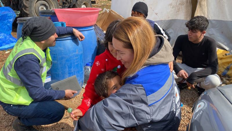 Antalya Büyükşehir Belediyesi Nurdağı’nda psikososyal destek çalışmalarını sürdürüyor