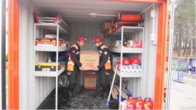ÜMRANİYE AFET İSTASYONLARI VE AFET TOPLANMA ALANLARIYLA OLASI DERREME KARŞI HAZIR