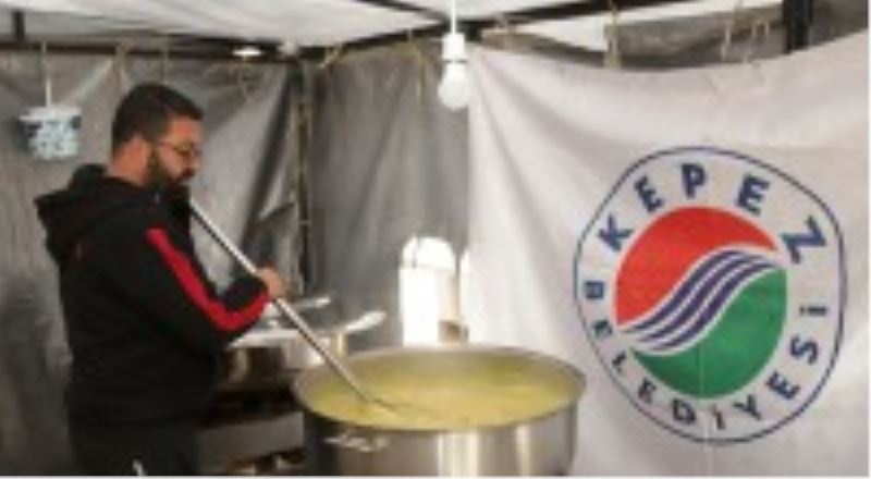 Kepez’in sahra mutfağı deprem bölgesinden ayrılmıyor