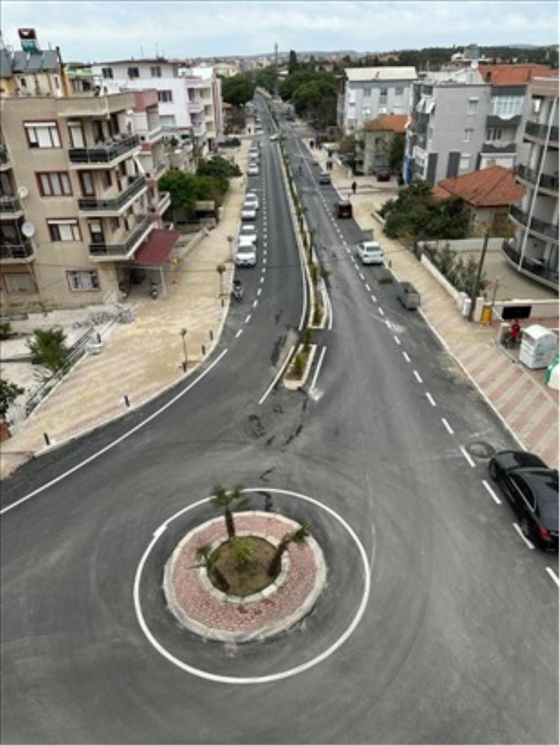 ​Seferihisar’da Temel Cingöz Caddesi yenilendi