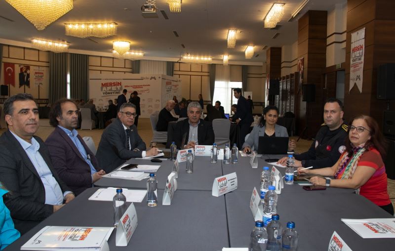 Mersin’de Olası Afetler İçin ‘Afet Eylem Planı’ Hazırlanacak