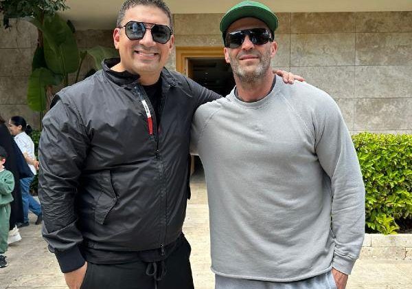 ÜNLÜ AKTÖR JASON STATHAM ANTALYA BELEK’TE TATİL YAPTI